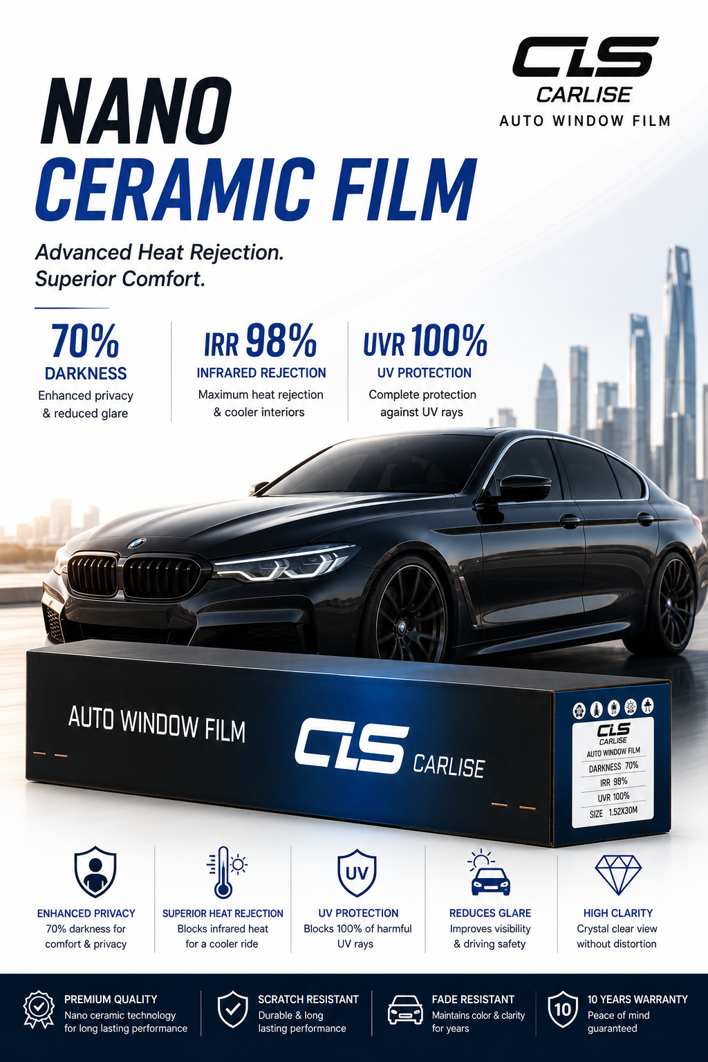 CARLISE Nano Ceramic Window Film