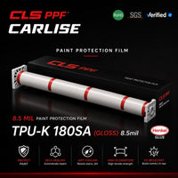 Carlise CLS PPF TPU-K 180SA (Gloss) 8.5 Mil Paint Protection Film | 8-Year Manufacturer's Warranty